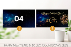 Animated Happy New Year Canva Template | Title Slide Product Image 6