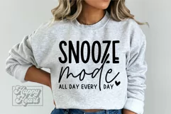 Snooze Mode PNG - Tired Mode - Mothers Day - Tired Mama SVG Product Image 1