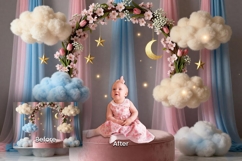 22 Soft Baby Digital Backdrops Product Image 2