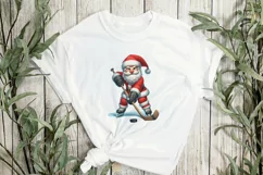 Sports Santa Claus Sublimation Clipart Product Image 2
