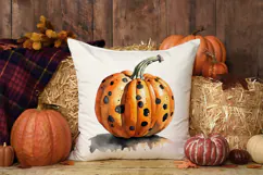 3 Spotted Pumpkin Illustrations Product Image 2