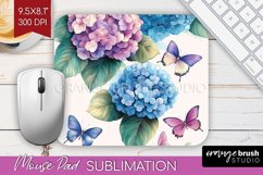 Spring Blossom Mouse Pad Sublimation - Flowers Mousepad PNG Product Image 1