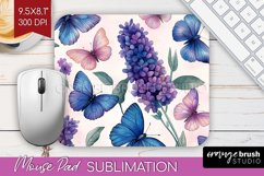Spring Blossom Mouse Pad Sublimation - Flowers Mousepad PNG Product Image 1