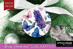 Spring Blossom Ornament PNG - Flowers PNG Sublimation Product Image 1
