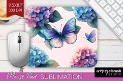 Spring Blossom Mouse Pad Sublimation - Flowers Mousepad PNG Product Image 1