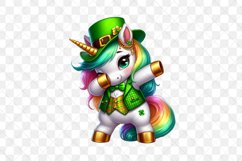 St Patrick’s Day Unicorns Sublimation Product Image 3