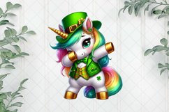St Patrick’s Day Unicorns Sublimation Product Image 1