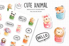 Animal pocket sticker sheets Product Image 1