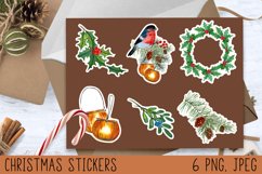 Christmas stickers png, christmas stickers packaging Product Image 1