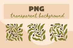 Matisse Olive Branches PNG Art Product Image 3