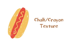 Hand Drawn Fast Food PNG Clipart Product Image 3