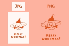 Dog Christmas Posters Product Image 3