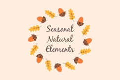 Fall Leaves Frames PNG Clipart Product Image 3