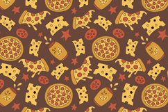 Fast Food And Drink Seamless Patterns &amp; Digital Papers Product Image 3