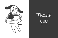 Dog Cafe Doodles PNG Clipart Product Image 3