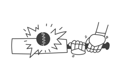 Cricket Doodles PNG Clipart Product Image 3