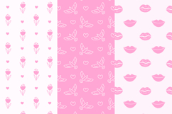 Romantic Doodle Seamless Patterns &amp; Papers Product Image 3