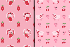 Garden Animals Seamless Patterns &amp; Digital Papers Product Image 3