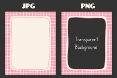 Coquette Pink Frames PNG JPG EPS Product Image 3