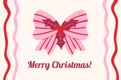 Coquette Christmas PNG Clipart Product Image 3