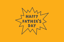 Happy Father&#039;s Day Doodles PNG Clipart Product Image 3