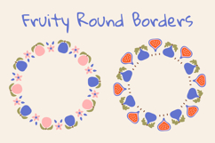 Summer Fruit Frames PNG Clipart Product Image 3