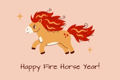 2026 Fire Horse PNG Clipart Product Image 3