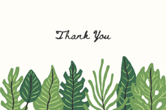 Hand Drawn Tropical Leaves PNG Clipart Product Image 3