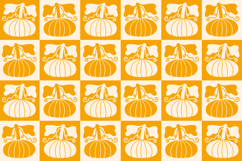 Vintage Pumpkin Seamless Patterns &amp; Digital Papers Product Image 3