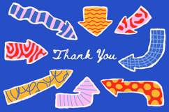 Colorful Collage Arrows Set Product Image 3