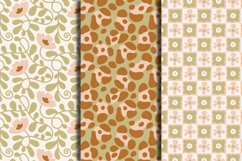 Vintage Pastel Flowers Seamless Patterns Product Image 3