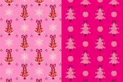 Coquette Christmas Tree Seamless Patterns &amp; Papers Product Image 3