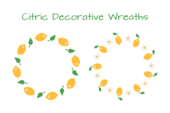 Lemon Frames PNG Clipart Product Image 3