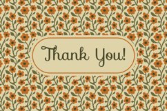 Cozy Flowers Seamless Patterns Product Image 3