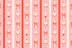 Pink Romantic Seamless Patterns &amp; Digital Papers Product Image 3