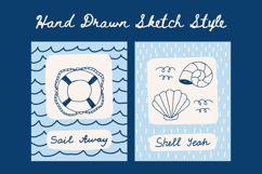 Nautical Minimal Quote Poster Set Product Image 3