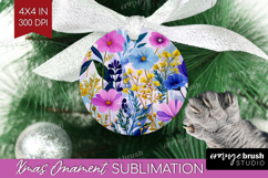 3D Flowers Ornament PNG - Summer PNG Sublimation Product Image 1