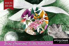 3D Flowers Ornament PNG - Summer PNG Sublimation Product Image 1