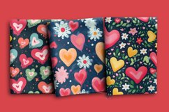 Hearts &amp; Flowers Posters and Patterns Product Image 8