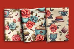 Vintage Cups, Books and Flowers Pack Product Image 8