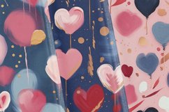 Valentine Brushstrokes Wall Art and Patterns Product Image 6