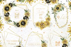 Watercolor Sunflowers Product Image 4