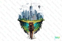 Travel Clipart Sublimation Product Image 1