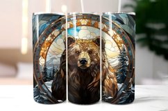 Stained Glass Christmas Skinny Tumbler Wrap Bundle Product Image 7