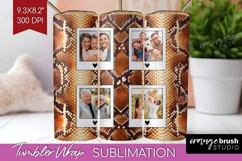 Animal Print Photo Tumbler PNG - Wild Animal Picture Tumbler Product Image 1