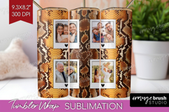 Animal Print Photo Tumbler PNG - Wild Animal Picture Tumbler Product Image 1