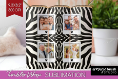 Animal Print Photo Tumbler PNG - Wild Animal Picture Tumbler Product Image 1