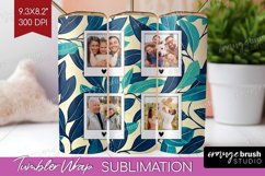 Eucalyptus Photo Tumbler PNG - Botanical Picture Tumbler Product Image 1