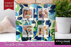 Eucalyptus Photo Tumbler PNG - Botanical Picture Tumbler Product Image 1