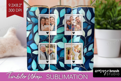 Eucalyptus Photo Tumbler PNG - Botanical Picture Tumbler Product Image 1
